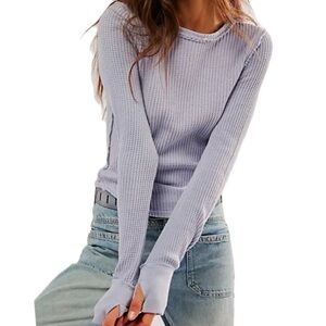 We The Free Roll With It Thermal Top